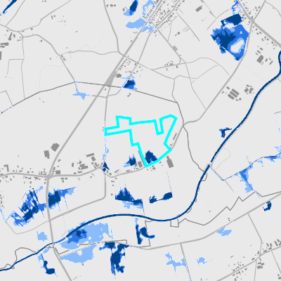 Overstromingsgevoelig (pluviaal)