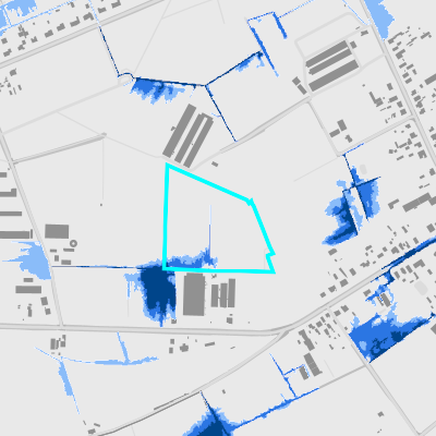 Overstromingsgevoelig (pluviaal)