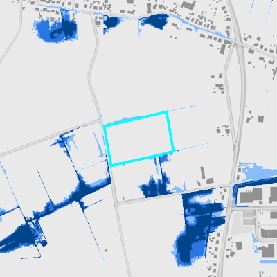 Overstromingsgevoelig (pluviaal)