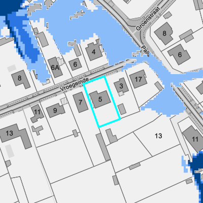 Overstromingsgevoelig (pluviaal)