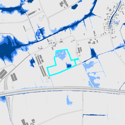Overstromingsgevoelig (pluviaal)