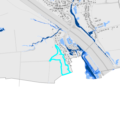 Overstromingsgevoelig (pluviaal)