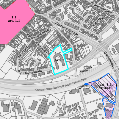 Ruimtelijke uitvoeringsplannen (RUP)