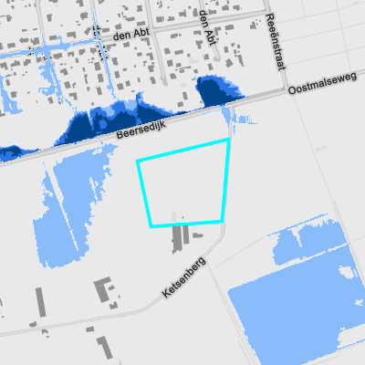 Overstromingsgevoelig (pluviaal)