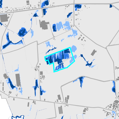 Overstromingsgevoelig (pluviaal)