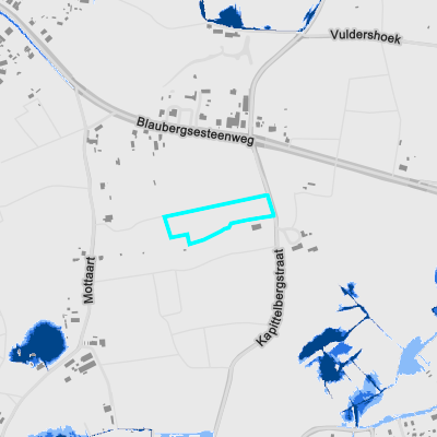 Overstromingsgevoelig (pluviaal)