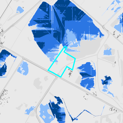 Overstromingsgevoelig (pluviaal)