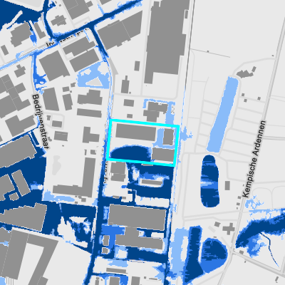 Overstromingsgevoelig (pluviaal)