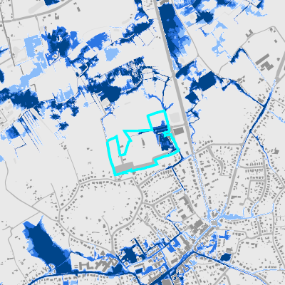 Overstromingsgevoelig (pluviaal)