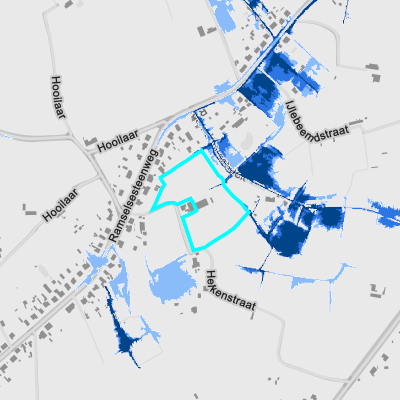 Overstromingsgevoelig (pluviaal)
