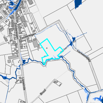 Overstromingsgevoelig (pluviaal)