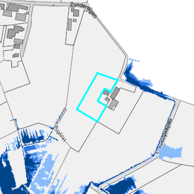 Overstromingsgevoelig (pluviaal)