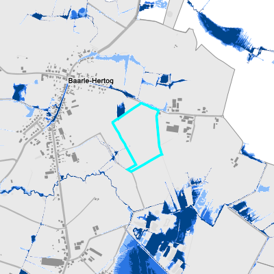 Overstromingsgevoelig (pluviaal)