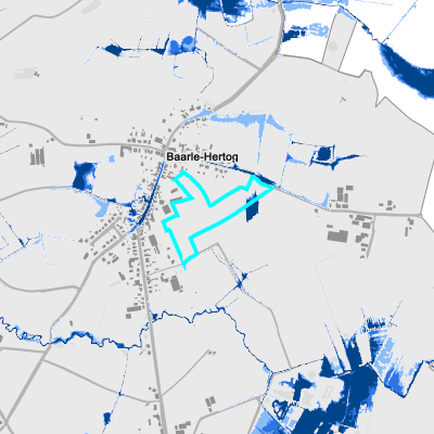 Overstromingsgevoelig (pluviaal)