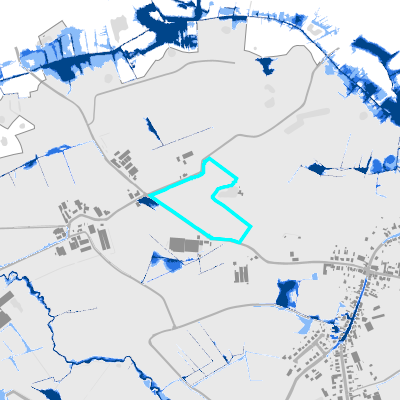 Overstromingsgevoelig (pluviaal)