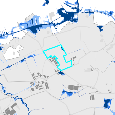 Overstromingsgevoelig (pluviaal)