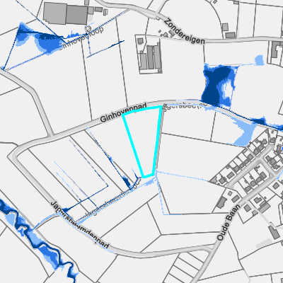 Overstromingsgevoelig (pluviaal)