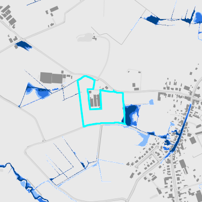Overstromingsgevoelig (pluviaal)