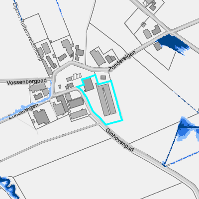 Overstromingsgevoelig (pluviaal)