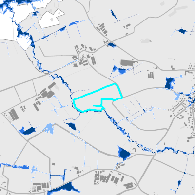 Overstromingsgevoelig (pluviaal)