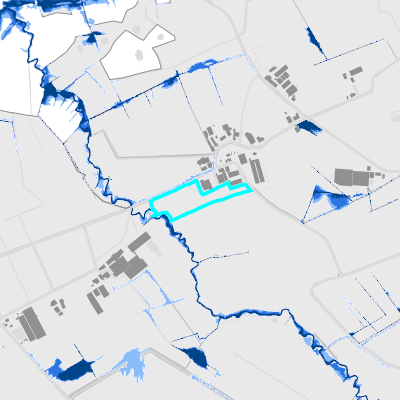 Overstromingsgevoelig (pluviaal)