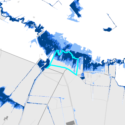 Overstromingsgevoelig (pluviaal)