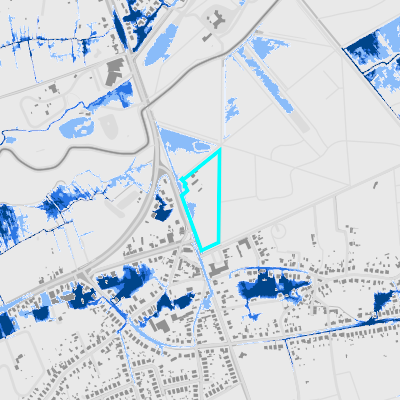 Overstromingsgevoelig (pluviaal)