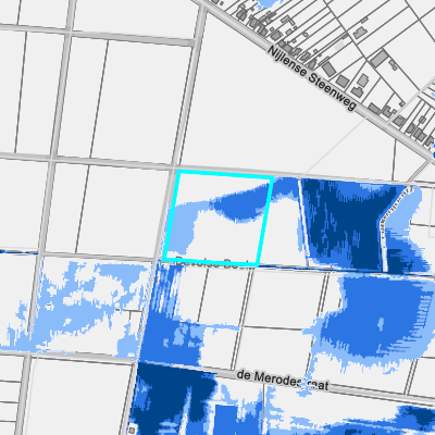 Overstromingsgevoelig (pluviaal)
