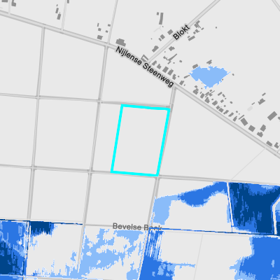 Overstromingsgevoelig (pluviaal)