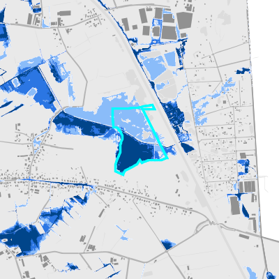 Overstromingsgevoelig (pluviaal)