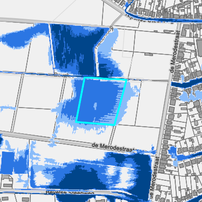 Overstromingsgevoelig (pluviaal)