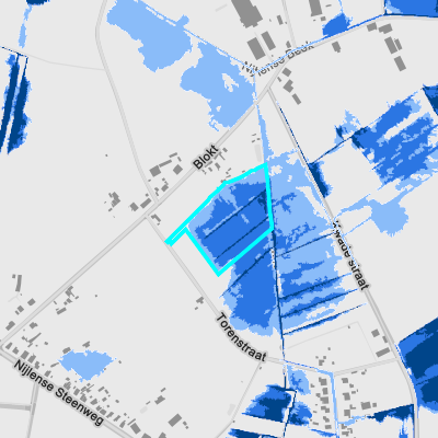 Overstromingsgevoelig (pluviaal)
