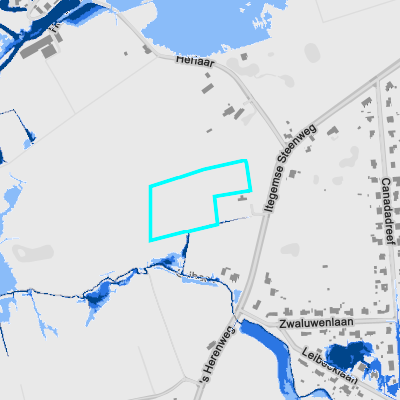 Overstromingsgevoelig (pluviaal)