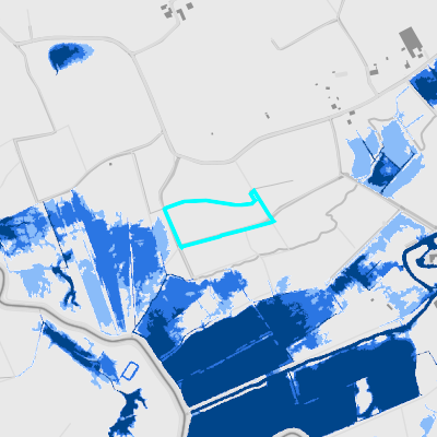 Overstromingsgevoelig (pluviaal)