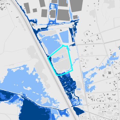 Overstromingsgevoelig (pluviaal)
