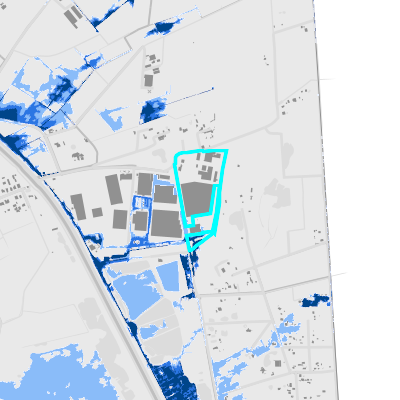 Overstromingsgevoelig (pluviaal)