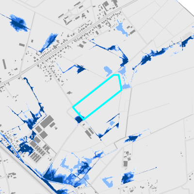 Overstromingsgevoelig (pluviaal)