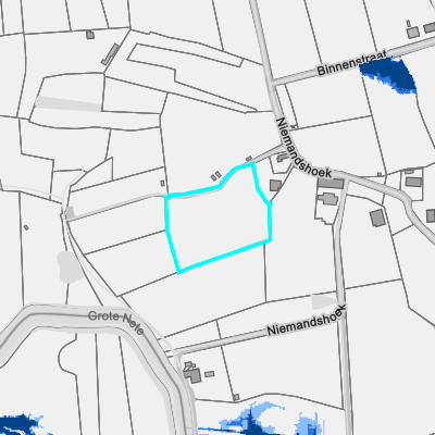 Overstromingsgevoelig (pluviaal)