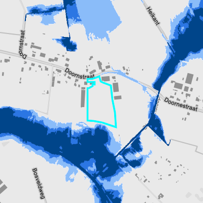 Overstromingsgevoelig (pluviaal)