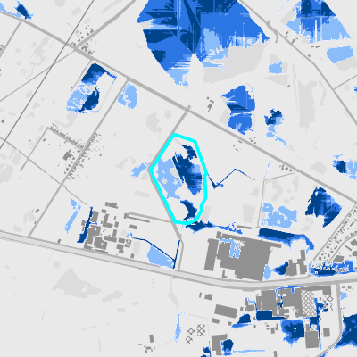 Overstromingsgevoelig (pluviaal)