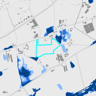 Overstromingsgevoelig (pluviaal)