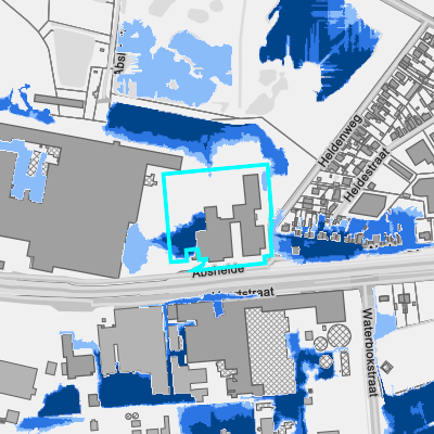 Overstromingsgevoelig (pluviaal)