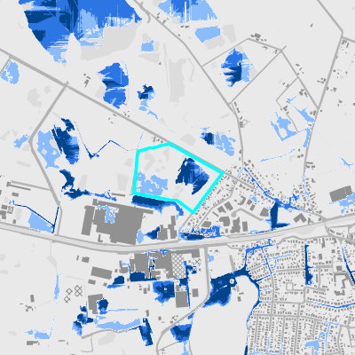 Overstromingsgevoelig (pluviaal)