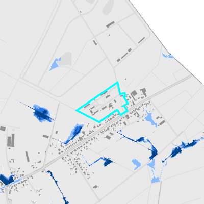 Overstromingsgevoelig (pluviaal)