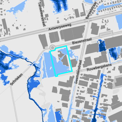 Overstromingsgevoelig (pluviaal)