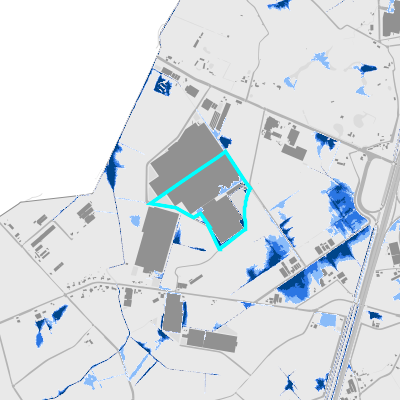 Overstromingsgevoelig (pluviaal)