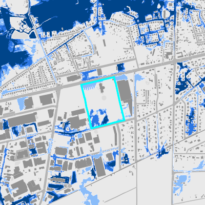 Overstromingsgevoelig (pluviaal)