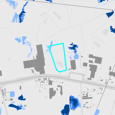 Overstromingsgevoelig (pluviaal)