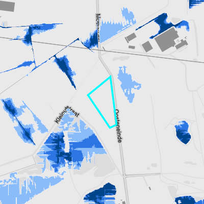 Overstromingsgevoelig (pluviaal)