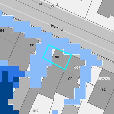Overstromingsgevoelig (pluviaal)